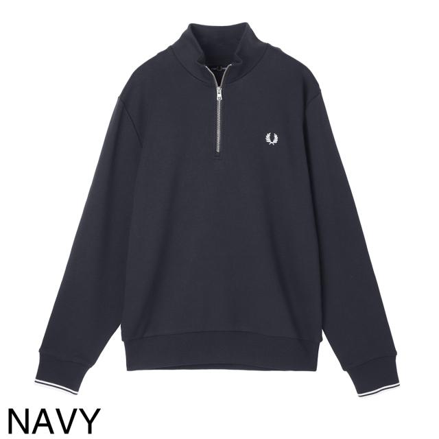 フレッドペリー FRED PERRY ハーフジップ スウェット メンズ_10