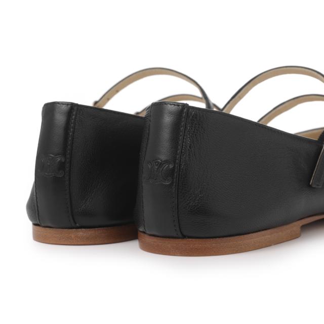 あす着] セリーヌ CELINE バレエシューズ メリージェーン