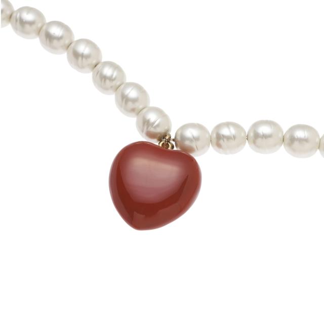 ヴァレンティノガラヴァーニ VALENTINO GARAVANI ブレスレット レディース COEUR ROYAL BRACELET ハート パール_2