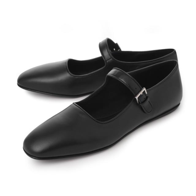 The ROW メリージェーン AVA バレエシューズ38 ブラック The ROW メリージェーン AVA バレエシューズ38 ブラック