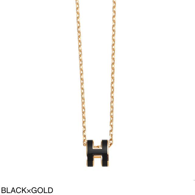 エルメス HERMES ネックレス レディース MINI POP H PENDANT_1