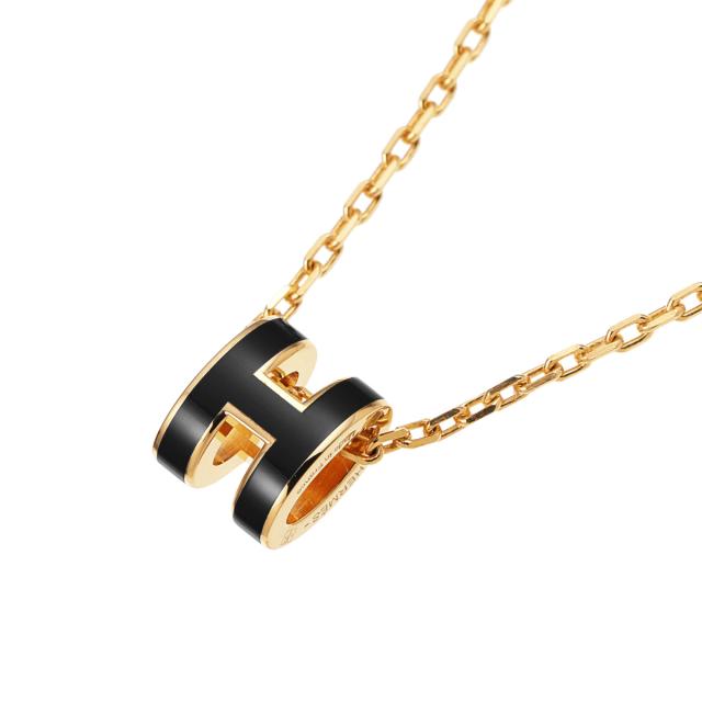 エルメス HERMES ネックレス レディース MINI POP H PENDANT_3