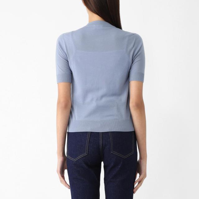 セリーヌ CELINE クルーネック半袖ニット レディース_3