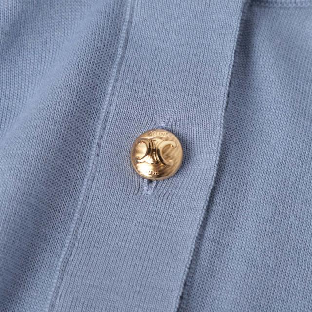 セリーヌ CELINE クルーネック半袖ニット レディース_11