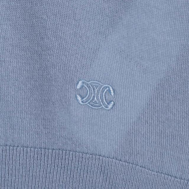 セリーヌ CELINE クルーネック半袖ニット レディース_12