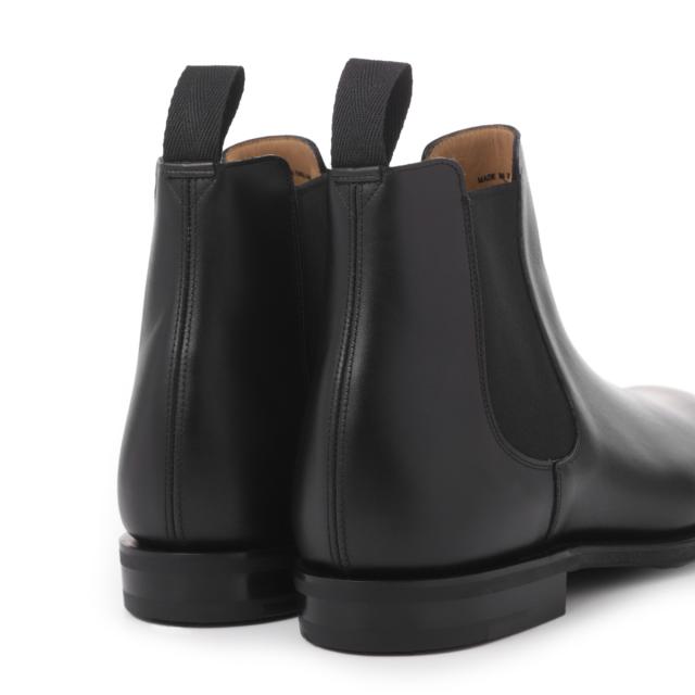 Church's ブラック チェルシーブーツ Church's ブラック チェルシー