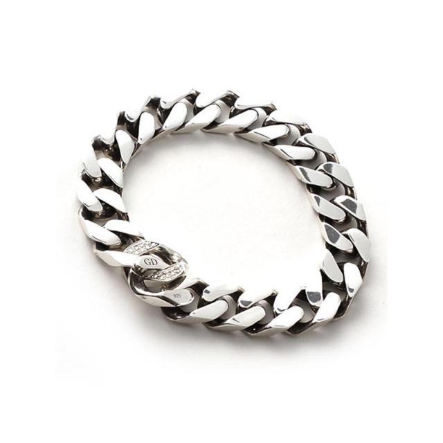 ガーデル GARDEL ブレスレット メンズ レディース DIAMOND LINK WIDE