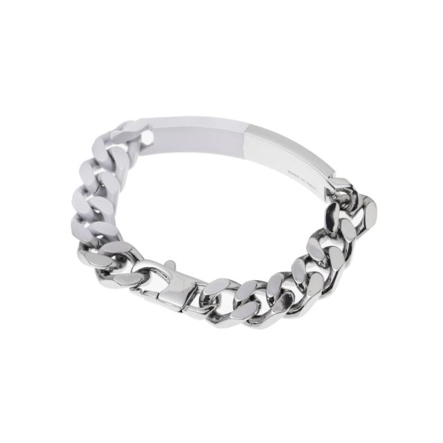 エムエム 6 メゾンマルジェラ MM6 Maison Margiela ブレスレット レディース MINIMAL LOGO ID TAG CURB BRACELET_2