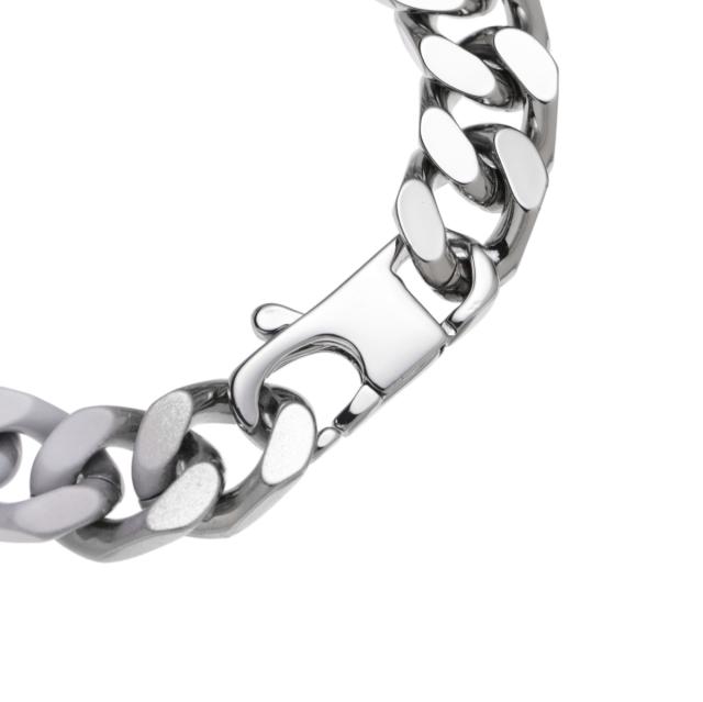 エムエム 6 メゾンマルジェラ MM6 Maison Margiela ブレスレット レディース MINIMAL LOGO ID TAG CURB BRACELET_3