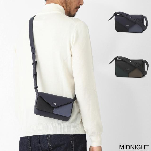 [あす着] フェラガモ FERRAGAMO ショルダーバッグ 3WAY クラッチバッグ メンズ FER COL BLOC