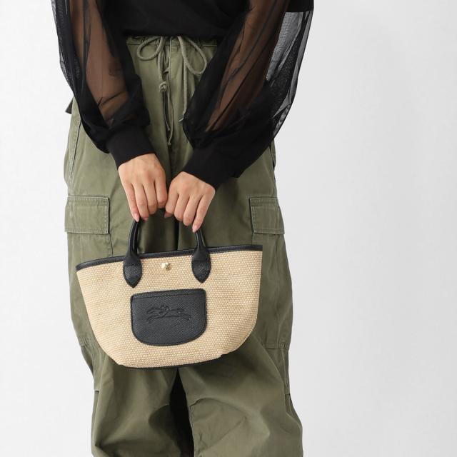 [あす着] ロンシャン LONGCHAMP ハンドバッグ 2WAY かごバッグ レディース LE PANIER PLIAGE - PANIER XS