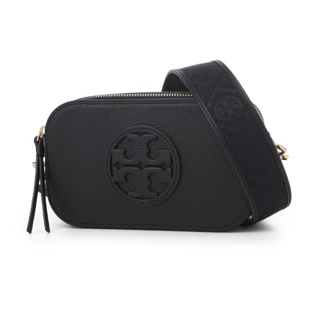 【極美品】トリーバーチ 2way ショルダーウォレット レザー 肩掛け 黒 TORY BURCH トリーバーチ バッグ レディース ショルダーバッグ 2way 斜