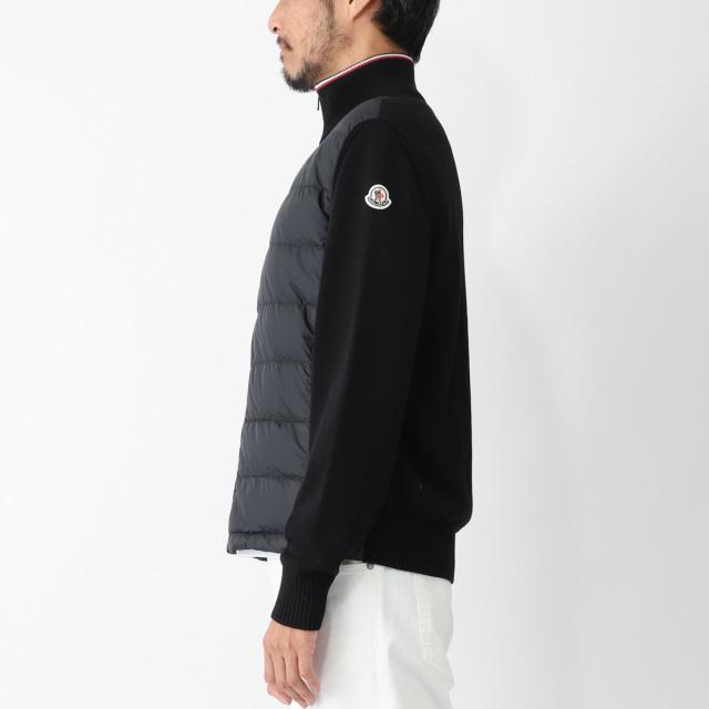 あす着] モンクレール MONCLER ダウン切り替え ジップアップ
