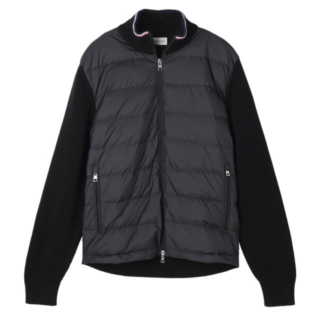 あす着] モンクレール MONCLER ダウン切り替え ジップアップ