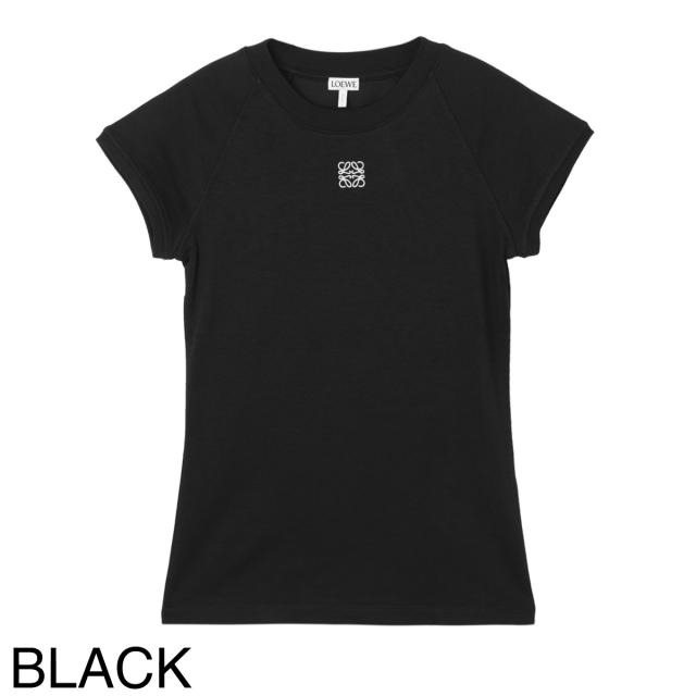 [あす着] ロエベ LOEWE クルーネックTシャツ レディース SMALL FIT T-SHIRT あす着] ロエベ LOEWE クルーネックTシャツ レディース SMALL FIT T-SHIRT