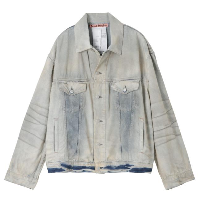 Acne Studios シルバーデニムジャケット 48(M) アクネ アクネ ACNE STUDIOS デニムジャケット メンズ レディースの通販はau