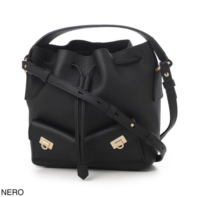 あす着] フェラガモ FERRAGAMO バケットバッグ 2WAY ショルダーバッグ