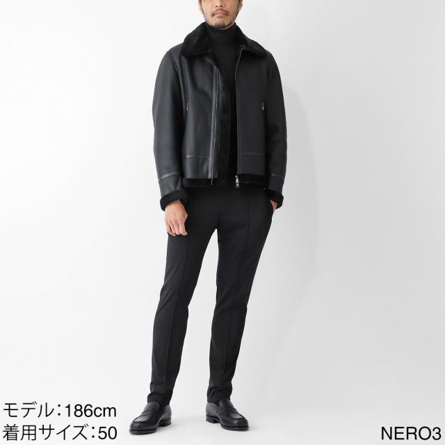 エンメティ EMMETI レザージャケット ムートンジャケット メンズ ORWELL【国内正規品】_1
