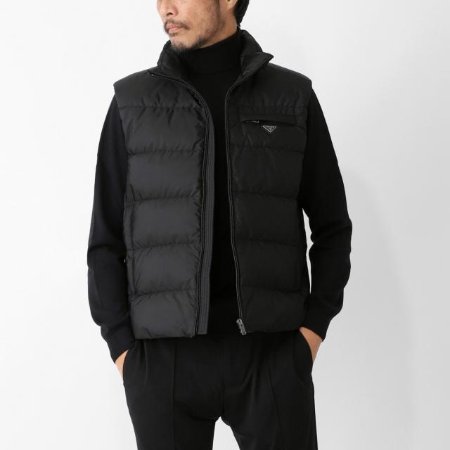 PRADA ダウンジャケット ベスト あす着] プラダ PRADA ダウンベスト メンズの通販はau PAY マーケット
