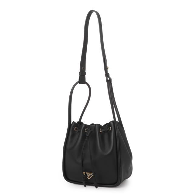 [あす着] プラダ PRADA ハンドバッグ 2WAY バケットバッグ レディース PRADA DARLING LEATHER MINI BUCKET BAG