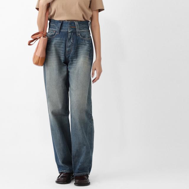 [あす着] エムエム 6 メゾンマルジェラ MM6 Maison Margiela ジップフライジーンズ レディース