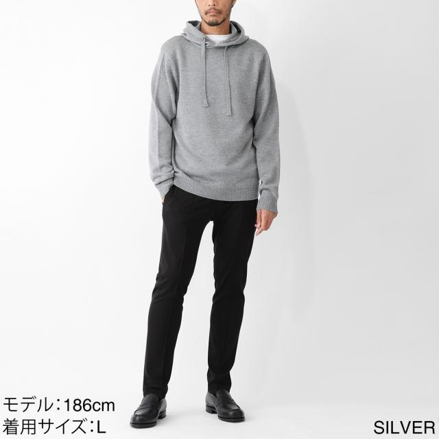 ジョンスメドレー JOHN SMEDLEY ニット パーカ フーディ メンズ COZEN