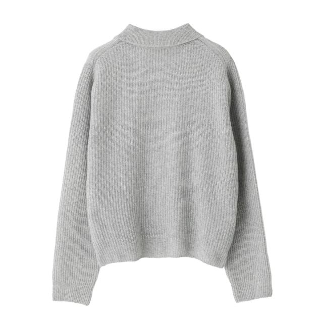 ジョンスメドレー JOHN SMEDLEY ジップアップ ニットブルゾン レディース DISLEY エコカシミヤ 7ゲージ