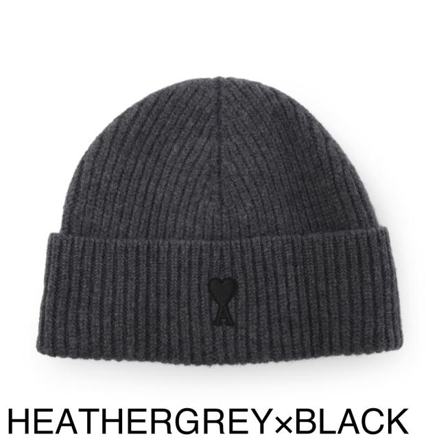 アミ AMI ニットキャップ ビーニー メンズ レディース AMI DE COEUR BEANIE_4