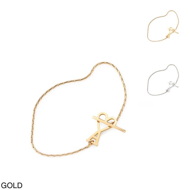 アミ AMI ブレスレット メンズ レディース AMI DE COEUR CHAIN BRACELET