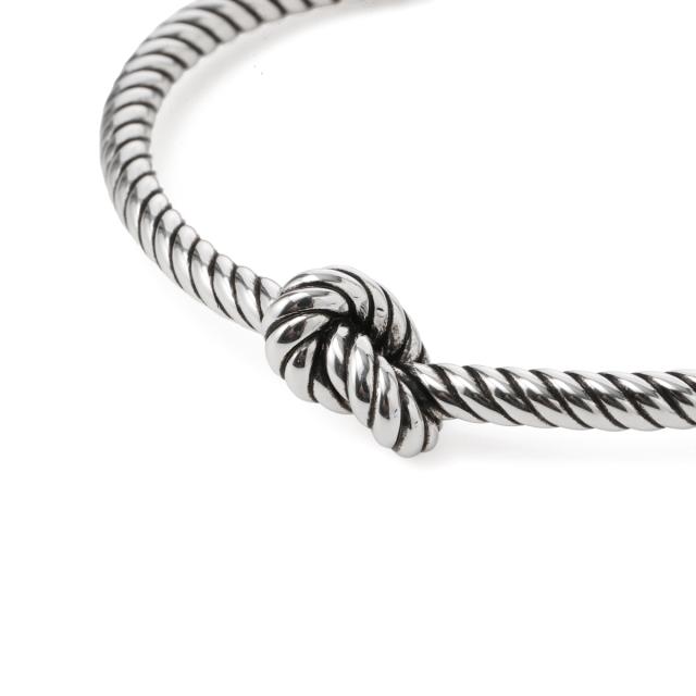 セリーヌ CELINE バングル ブレスレット メンズ KNOT CORD PATTERNED