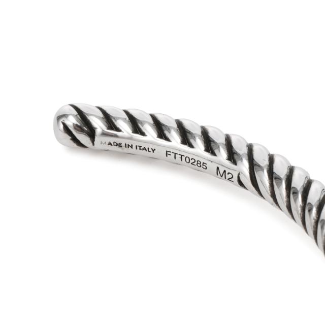 セリーヌ CELINE バングル ブレスレット メンズ KNOT CORD PATTERNED