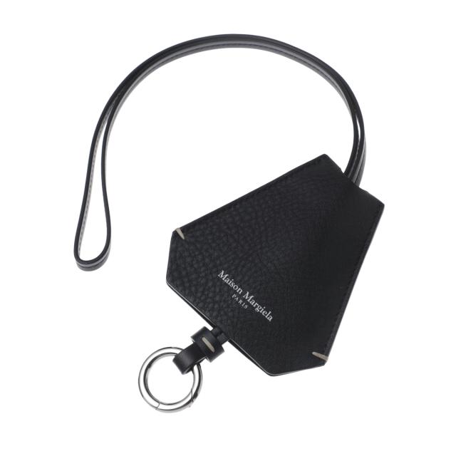 [あす着] メゾンマルジェラ Maison Margiela ストラップ付き キーリング バッグチャームレザー メンズ レディース