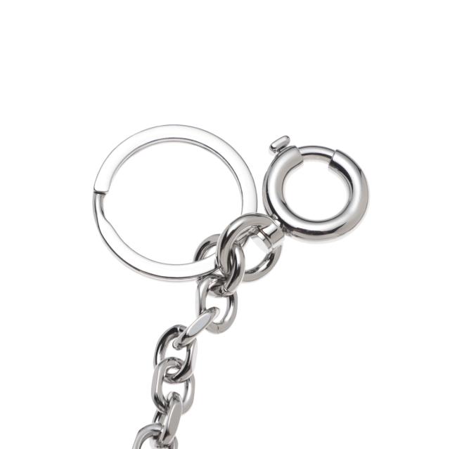 メゾンマルジェラ Maison Margiela キーリング バッグチャームレザー メンズ レディース CIRCLE KEYRING_3