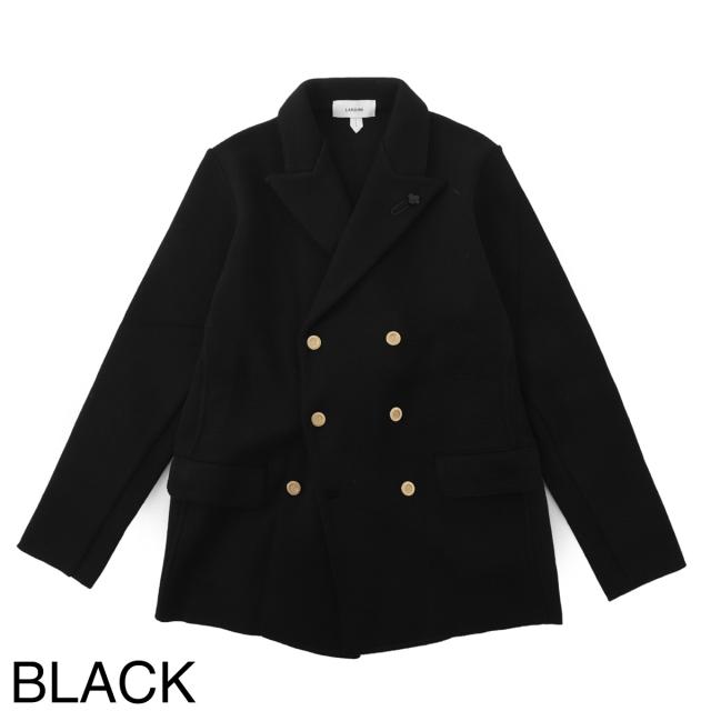 Lardini ダブルブレスト ニットジャケット ブラック ラルディーニ LARDINI ダブルブレスト ニットジャケット メンズの通販