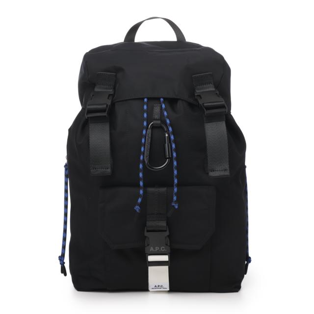 【人気】A.P.C. アーペーセー Treck リュックバッグ/男女兼用/黑 A.P.C. アーペーセー バッグ バックパック TREK BACK PACK