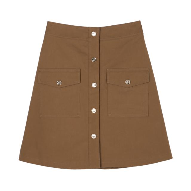 [あす着] セリーヌ CELINE スカート レディース JUPE COURTE POCHES PLAQUEES