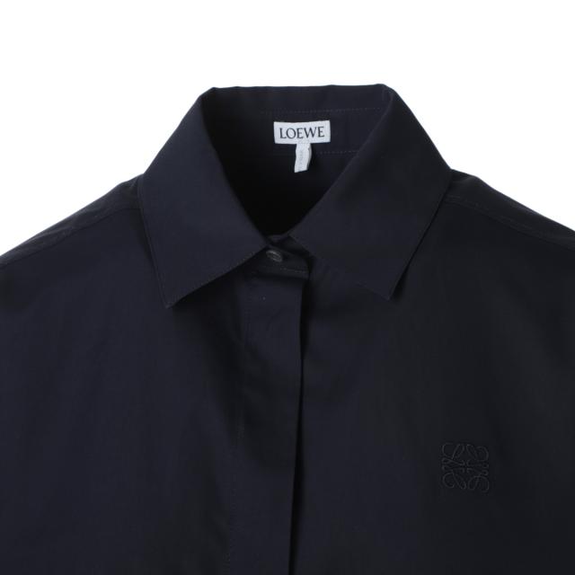 あす着] ロエベ LOEWE シャツワンピース シャツドレス レディース