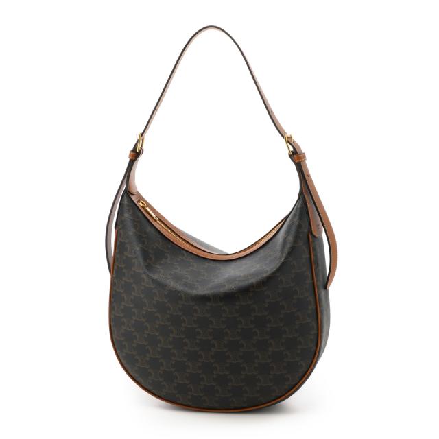 [あす着] セリーヌ CELINE ショルダーバッグ レディース MEDIUM HELOISE TRIOMPHE CANVAS