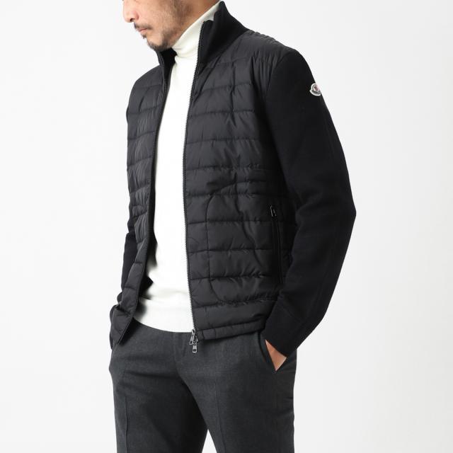 [あす着] モンクレール MONCLER ジップアップ カーディガン メンズ CARDIGAN TRICOT