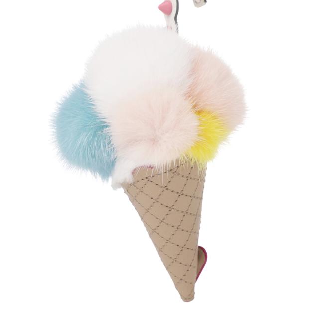 フェンディ FENDI バッグチャーム キーホルダー アイスクリーム あす着] フェンディ FENDI バッグチャーム バッグチャームモチーフ
