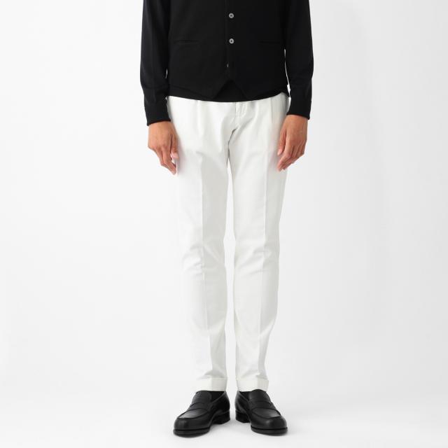 BRIGLIA 1949 BG07 ネイビー サイズ52 スラックス BRIGLIA 1949 ブリリア 1949 パンツ スラックス ワンプリーツ コットン