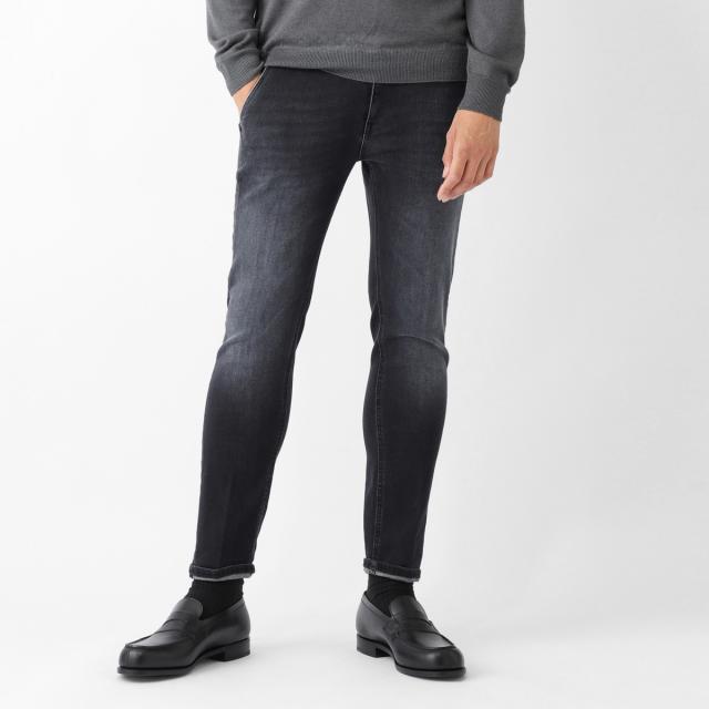 [あす着] ピーティートリノデニム PT TORINO DENIM ジップフライジーンズ メンズ INDIE TAPERED FIT