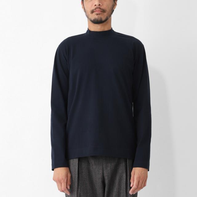 チルコロ CIRCOLO 1901 モックネックカットソー メンズ MOCKNECK JERSEY CASHMERE TOUCH カシミアタッチ_1