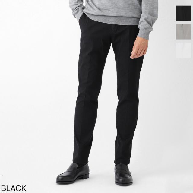 [あす着] ピーティートリノ PT TORINO ノープリーツ スラックス メンズ SUPERSLIM FIT