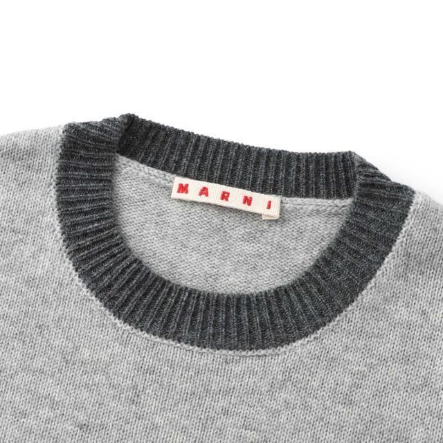 あす着] マルニ MARNI クルーネックニット KIDS キッズ ガールズ