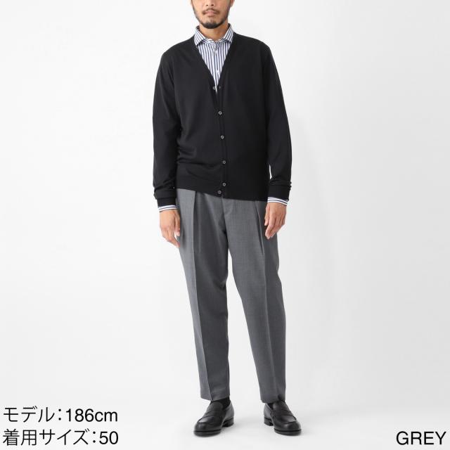 [あす着] ブリリア BRIGLIA 1949 ツープリーツ スラックス ウールパンツ メンズ CITYS EASY FIT あす着] ブリリア BRIGLIA 1949 ツープリーツ スラックス ウールパンツ