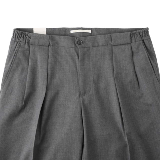 あす着] ブリリア BRIGLIA 1949 ツープリーツ スラックス ウールパンツ