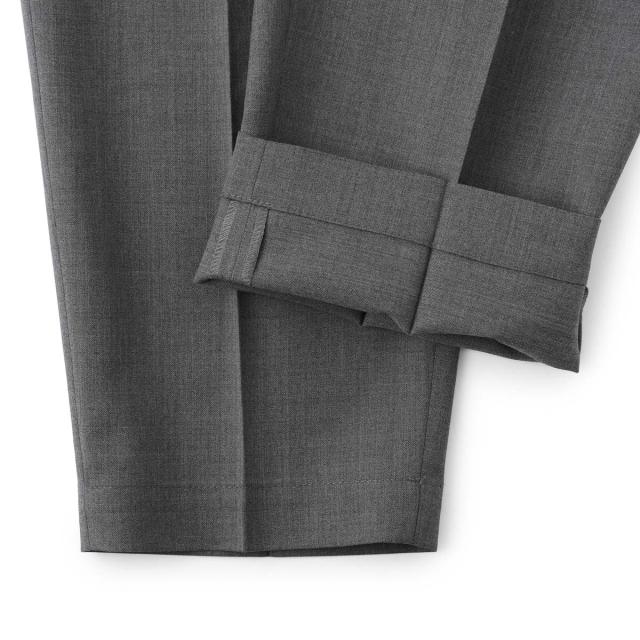 ブリリア BRIGLIA 1949 ツープリーツ スラックス ウールパンツ メンズ