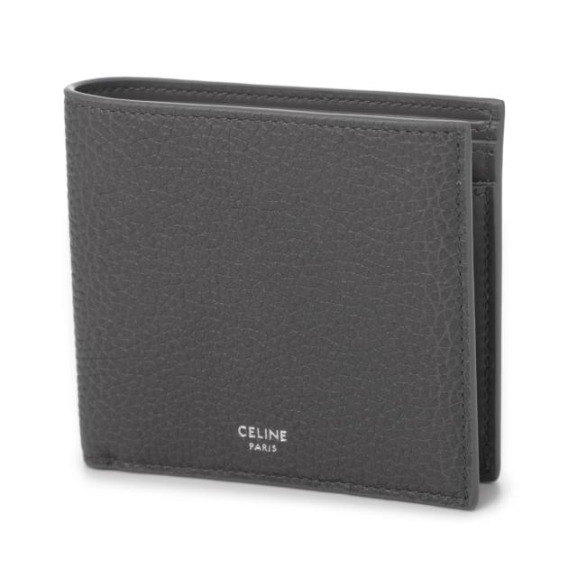 [あす着] セリーヌ CELINE 2つ折り財布 小銭入れ付き メンズ BI-FOLD WALLET WITH COIN あす着] セリーヌ CELINE 2つ折り財布 小銭入れ付き メンズ BI-FOLD