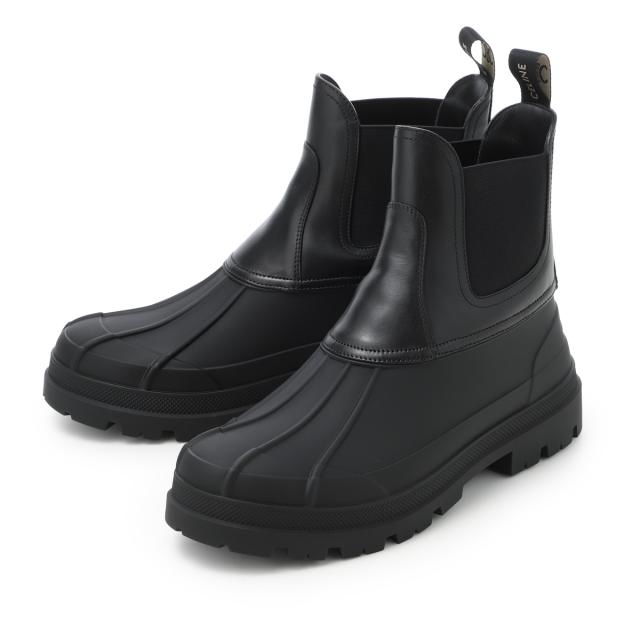 OLD CÉLINE ブラックアンクルブーツ　37 23.5 美品 あす着] セリーヌ CELINE チェルシーブーツ アンクルブーツ レディース